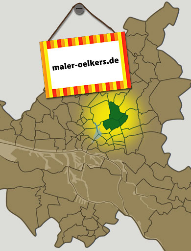 Karte Hamburg Barmbek und Dulsberg
