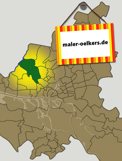 Karte Hamburg Stellingen und Eidelstedt 